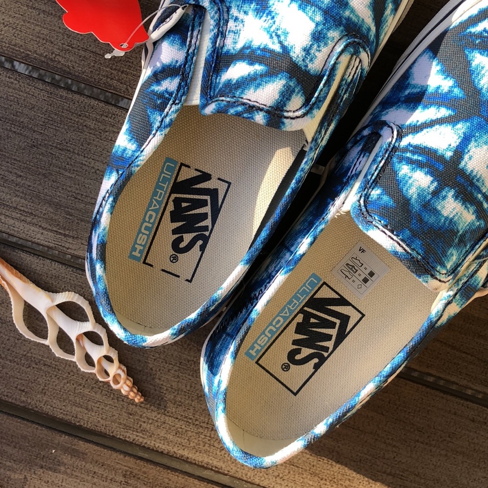 🌴🔆VANS- TIE DYE SLIP ON’S ULTRA CUSH🔆🌴 - Picture 6 of 10